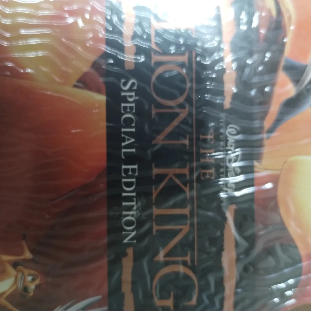 The Lion King Platinum Edition VHS Vintage Sealed